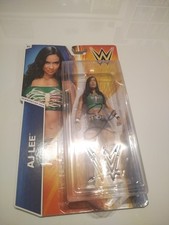 Aj Lee Original Signierte Wwe Figur Wrestling Rar Mattel