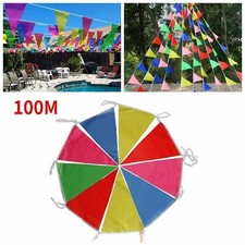 1x Stoff Wimpelband Bunt –