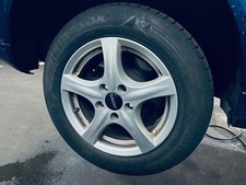 HANKOOK Winterreifen 205/60/15 auf RONAL Alufelgen für DB W124,202,203