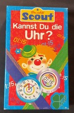 Kannst du die Uhr ? Lernspiel, der echte Scout ab 3 Jahre Vollständig