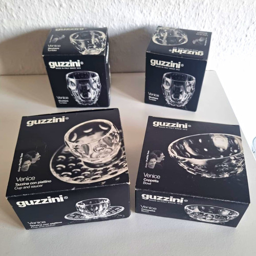 Guzzini venice glas becher set - glas, becher-set