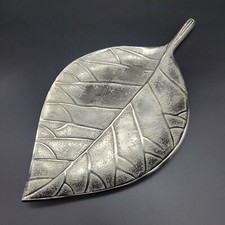 Deko Objekt Blatt Schale Alu Tischdeko Schlüsselablage Nur Deko NEU TIP Angebot