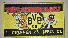Borussia Dortmund Aufnäher / Fanclub "THE COMMUNITY" 1. Treffen 23.April 2022 /