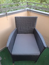 2er Set Balkonstühle Gartenstuhl