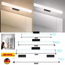 LED Spiegelleuchte Badlampe 230V Schrankleuchte Tube Spiegelschrank Bad Leuchte.