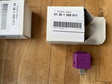 BMW Relais Wechsler signalviolett Nr. 61361388911 (2 Stück) Z3 und Z4