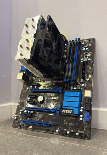 Mainboard cpu 2x - +, kingston