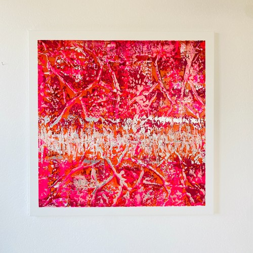 Think pink acrylbild xxl - think,