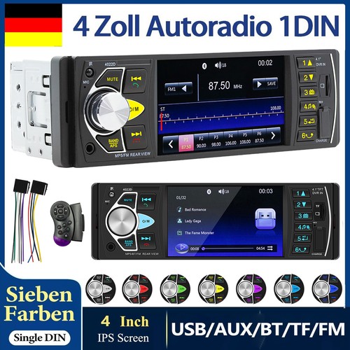 Autoradio 1din mit bluetooth - 1din,