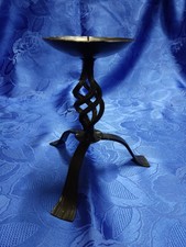 Kerzenständer Leuchter Schmiedeeisen Antik 