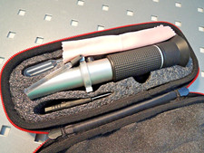 Refraktometer Set für Kühlemulsion 0 bis 15%, Drehmaschine, Fräsmaschine, CNC