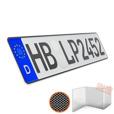 1 Kennzeichen Carbon Optik 52