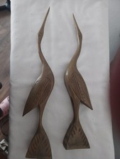 Deko Vögel aus Holz - Vintage 