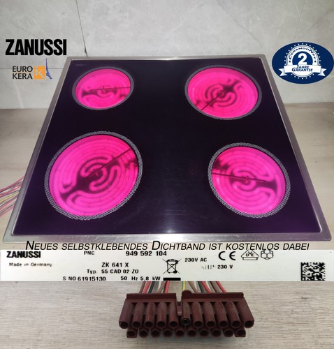 Zanussi zk641x kochfeld mit - zk641x,