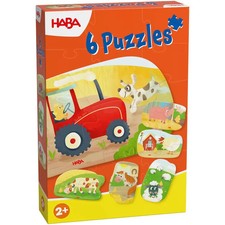 6 erste Puzzles – Bauernhof