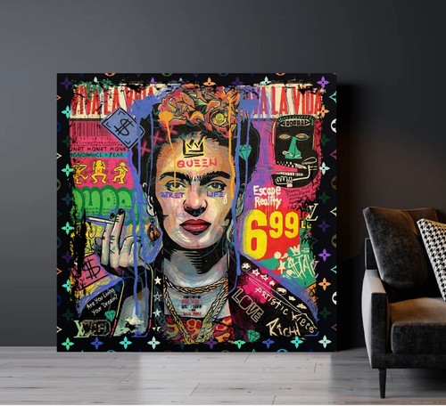 Leinwand bild bis - bis, 100x100x5