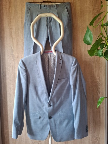Neuwertiger anzug 48 slim - anzug,