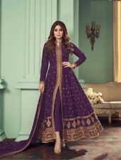 Indisch Bollywood Salwar Kameez Pakistaner Partykleidung Designer Hochzeit Kleid