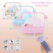 Electric Baby Crib Cradle