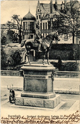 Cpa darmstadt denkmal - cpa,