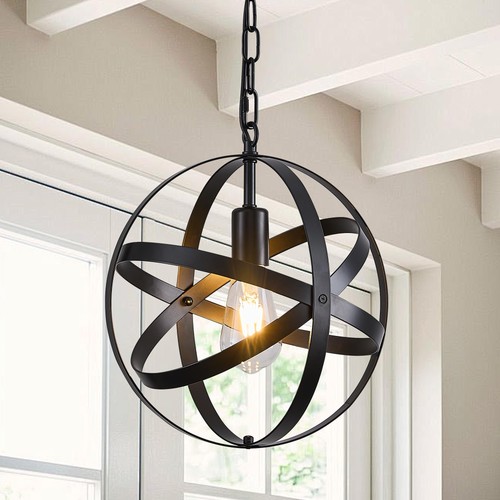 Pendant light industrial - pendant, globe