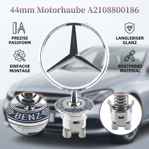 Motorhaube stern emblem - emblem, blau
