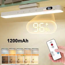 LED Unterbauleuchte Dimmbar Akku USB Magnetische Schrank Lichtleiste Küchenlicht