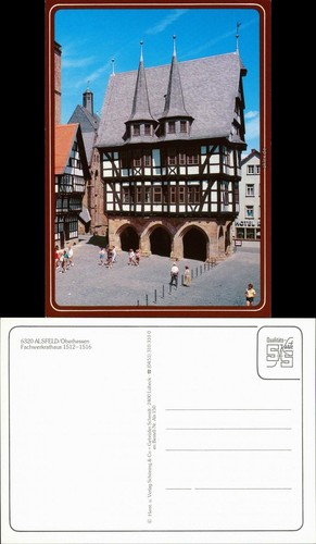 Ansichtskarte alsfeld - ansichtskarte,