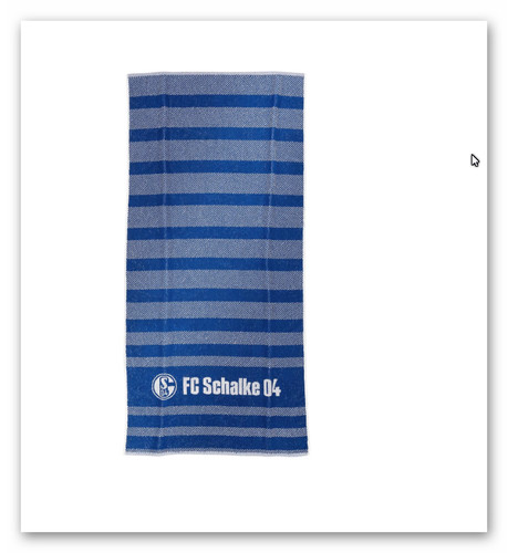 Schalke handtuch twisted - fc, 04