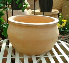 Neu !! Blumentopf Pflanzkübel Pflanzschale ø 38 cm aus Terracotta Terrakotta