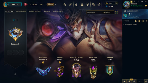League legends euw - euw, account