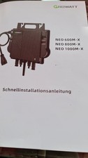 Growatt NEO 800M-X Mikrowechselrichter Wechselrichter 800W (0% Mwst) mit WiFi