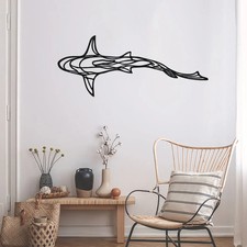 Metall Hai Wanddekoration