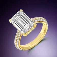 Diamant Ring Smaragd