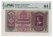 Ungarn banknote 100 pengo 1930 - banknote,