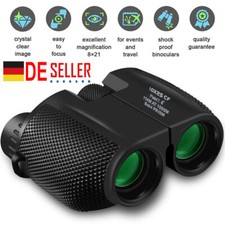 Fernglas 10X25 Ferngläser Für Kinder Und Erwachsene, HD Wasserdicht Feldstecher