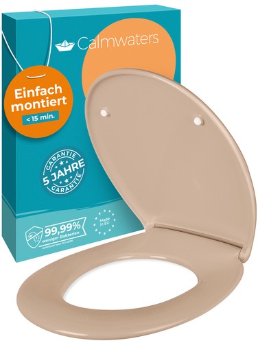 Sitz beige bahamabeige - wc-sitz, beige-bahamabeige