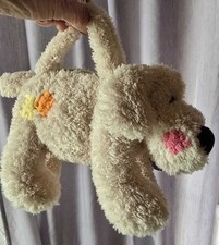 Kleine Handtasche für Mädchen - Hund - plüschig