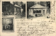 Ak Aschau im Chiemgau Oberbayern, Kapelle, Altarbild, Szene vom... - 4681338