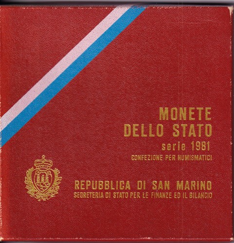 San marino original - original, 1981-9