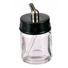 Glas 22 cc Airbrush Single Action Flasche Glas Standard Saugbehälter