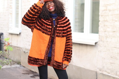 Vintage strickjacke oversized - vintage,