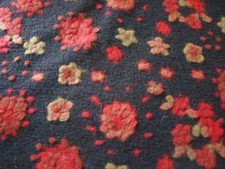 Musterwalk Blumen bunt auf