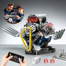 V8 Motor Bausatz Bausteine