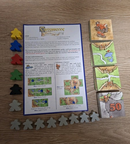 Carcassonne die erweiterung - carcassonne,