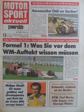 MOTOR SPORT AKTUELL 13 - 1989