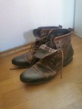 Echtleder Stiefel Braun Herren