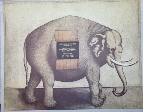 Plakat friedrich meckseper - plakat,