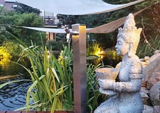 GEKA Wassersäule Edelstahl