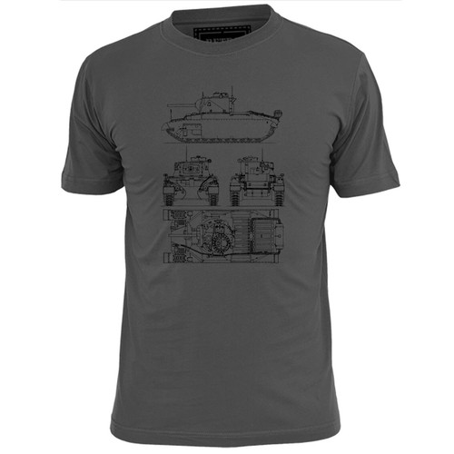 Herren shirt matilda ii - t-shirt,